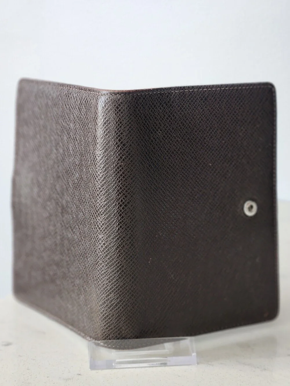 Louis Vuitton Taiga Small Agenda PM Cover Brown Leather
